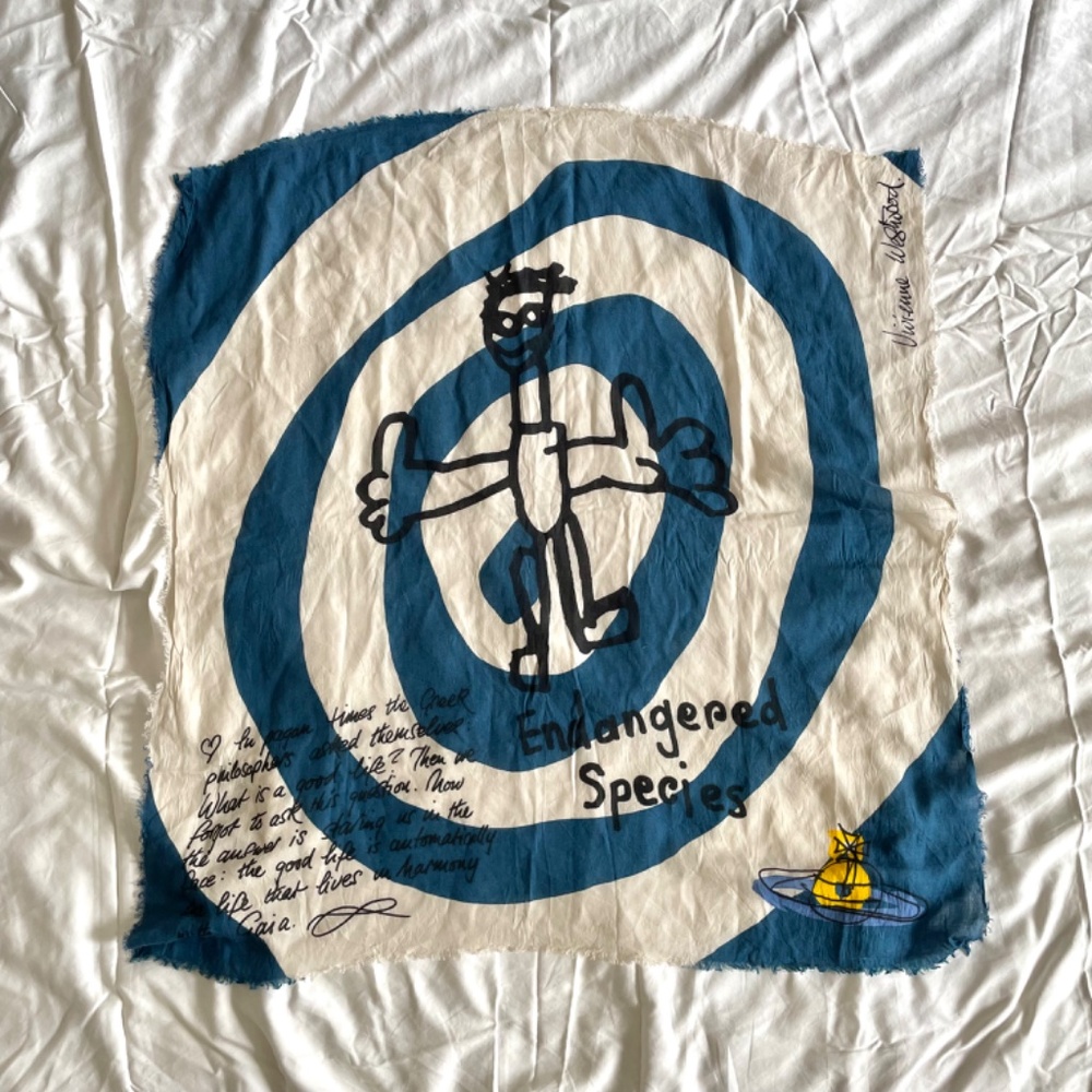 RARE Vivienne Westwood Square Scarf